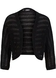 Bolero in gehaakte look, halflange mouw, bonprix