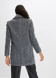 Korte coat in wollen look, bonprix