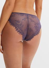 Rio slip met zijig glanzend materiaal, BODYFLIRT