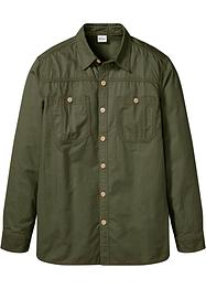 Twill overhemd met lange mouwen, loose fit, John Baner JEANSWEAR