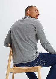 Longsleeve in layerlook met biologisch katoen, John Baner JEANSWEAR