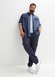 Spijkeroverhemd, lange mouw, John Baner JEANSWEAR