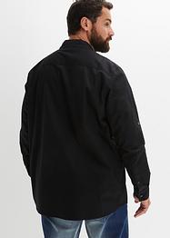 Twill overhemd met lange mouwen, John Baner JEANSWEAR