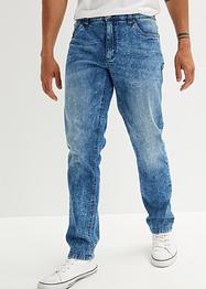 Regular fit stretch jeans, straight, RAINBOW