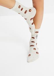Sokken (5 paar) met schulprandje, bpc bonprix collection