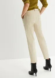 Twill broek met comfortband, bonprix