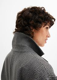 Lange jas in wollen look, bpc bonprix collection