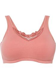 Bralette met borduursel en katoen, bpc bonprix collection