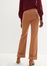 Flared broek met omslag, bpc selection premium