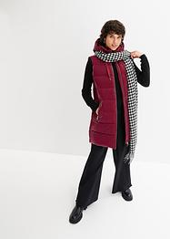 Lange bodywarmer met glans, bpc selection premium