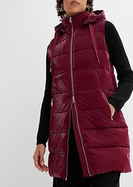 Lange bodywarmer met glans, bpc selection premium