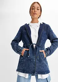 Lichte denim parka, bonprix