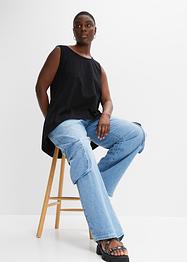 Cargo jeans van puur katoen, RAINBOW