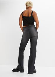 High waist flared jeans, RAINBOW