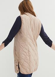 Lange bodywarmer met drukknopen opzij, bpc bonprix collection