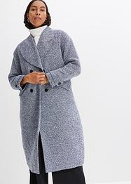 Lange jas in zout-en-peper look, bpc bonprix collection
