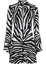 Jersey jurk met trompetmouwen, BODYFLIRT boutique