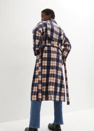 Lange jas in wollen look, geruit, bpc bonprix collection