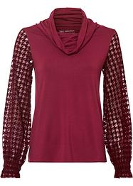 Longsleeve met mesh mouwen, bpc selection