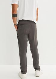 Slim fit chino instapbroek, cropped, tapered, RAINBOW