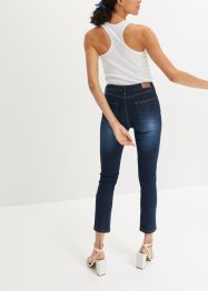 Slim fit jeans mid waist, cropped, bonprix