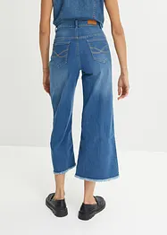 Comfort stretch 7/8 jeans, wide fit, bonprix