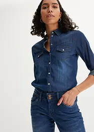 Jeansblouse, bonprix