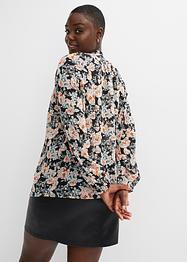 Chiffon blouse met bloemenpatroon, RAINBOW