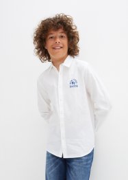Jongens Oxford overhemd met print, bpc bonprix collection