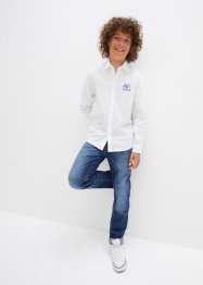 Jongens Oxford overhemd met print, bpc bonprix collection