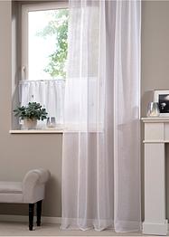 Transparant gordijn met glanzende print (1 stuk), bpc living bonprix collection