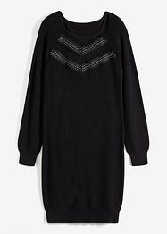 Gebreide jurk met kant, BODYFLIRT boutique