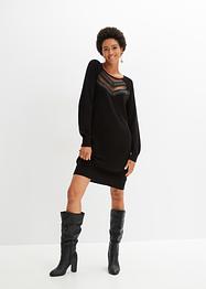 Gebreide jurk met kant, BODYFLIRT boutique