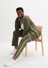 Stretch joggingpak van katoen (2-dlg. set), bpc bonprix collection