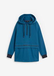 Lange sweater met capuchon, bpc bonprix collection