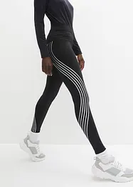 Thermo legging met reflecterende details, cropped, bonprix