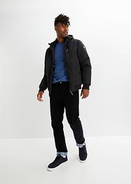 Regular fit corduroy thermobroek, straight, John Baner JEANSWEAR