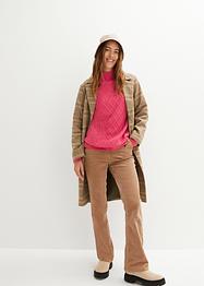Oversized trui met opstaande kraag, bpc bonprix collection