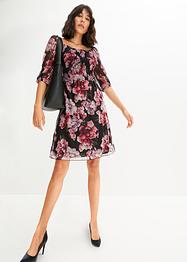 Gedessineerde mesh jurk, BODYFLIRT