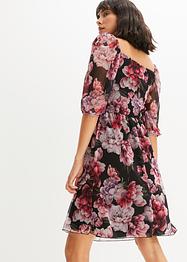Gedessineerde mesh jurk, BODYFLIRT