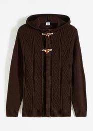 Vest met kabelpatroon, John Baner JEANSWEAR
