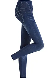 Corrigerende naadloze legging in denim look, sterk corrigerend, bonprix