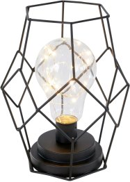 LED decoratielamp met metalen frame, bpc living bonprix collection