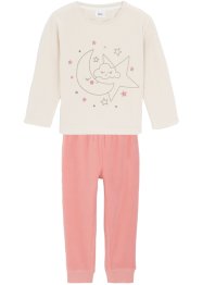Meisjes fleece pyjama (2-dlg. set), bpc bonprix collection