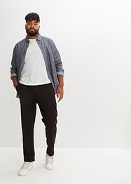 Slim fit chino instapbroek, cropped, tapered, RAINBOW