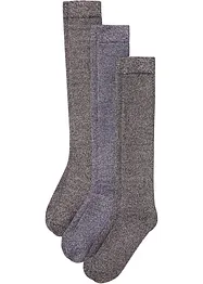 Thermo kniekousen met zacht frotté binnenin (3 paar), bonprix