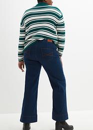 Comfort stretch jeans, wide fit, John Baner JEANSWEAR