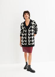 Lang vest met patroon, BODYFLIRT