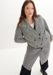 Lange jas in zout-en-peper look, bpc bonprix collection