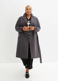 Winterse trenchcoat in wollen look, bonprix